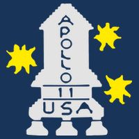 Retro Apollo 11 Spaceship Bucket Hat