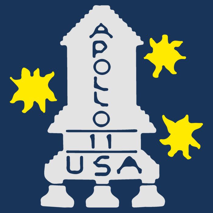 Retro Apollo 11 Spaceship Bucket Hat