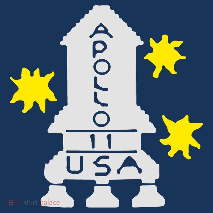 Retro Apollo 11 Spaceship Sustainable Beanie