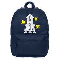 Retro Apollo 11 Spaceship 16 in Basic Backpack
