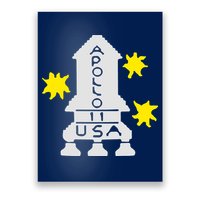 Retro Apollo 11 Spaceship Poster