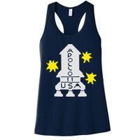 Retro Apollo 11 Spaceship Womens Tank Top