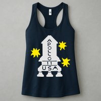 Retro Apollo 11 Spaceship Womens Tank Top