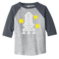 Retro Apollo 11 Spaceship Toddler Fine Jersey T-Shirt
