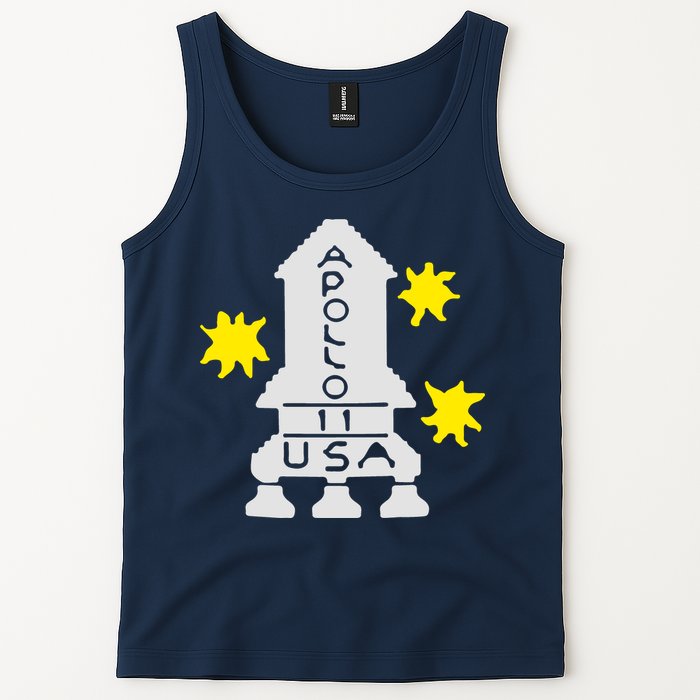 Retro Apollo 11 Spaceship Tank Top
