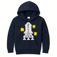 Retro Apollo 11 Spaceship Kids Hoodie
