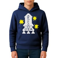 Retro Apollo 11 Spaceship Kids Hoodie