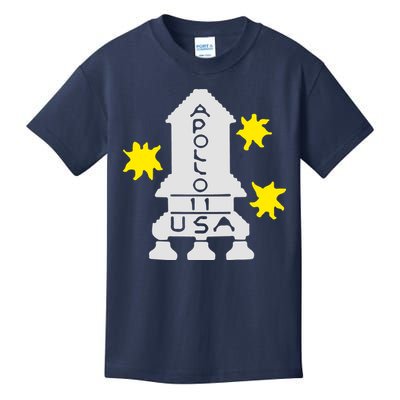 Retro Apollo 11 Spaceship Kids T-Shirt