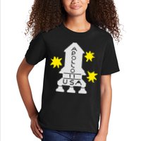 Retro Apollo 11 Spaceship Kids T-Shirt