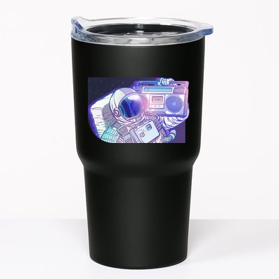 Retro Astronaut Galazy Boombox Tumbler
