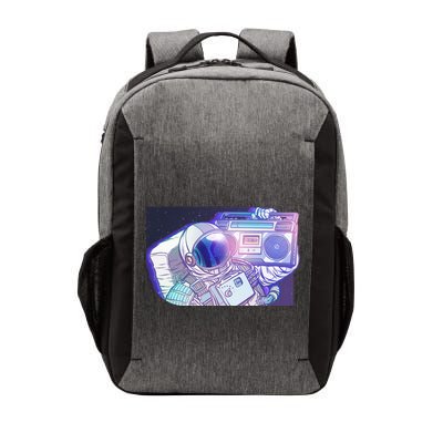 Retro Astronaut Galazy Boombox Vector Backpack