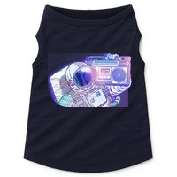 Retro Astronaut Galazy Boombox Doggie Tank