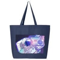 Retro Astronaut Galazy Boombox 25L Jumbo Tote