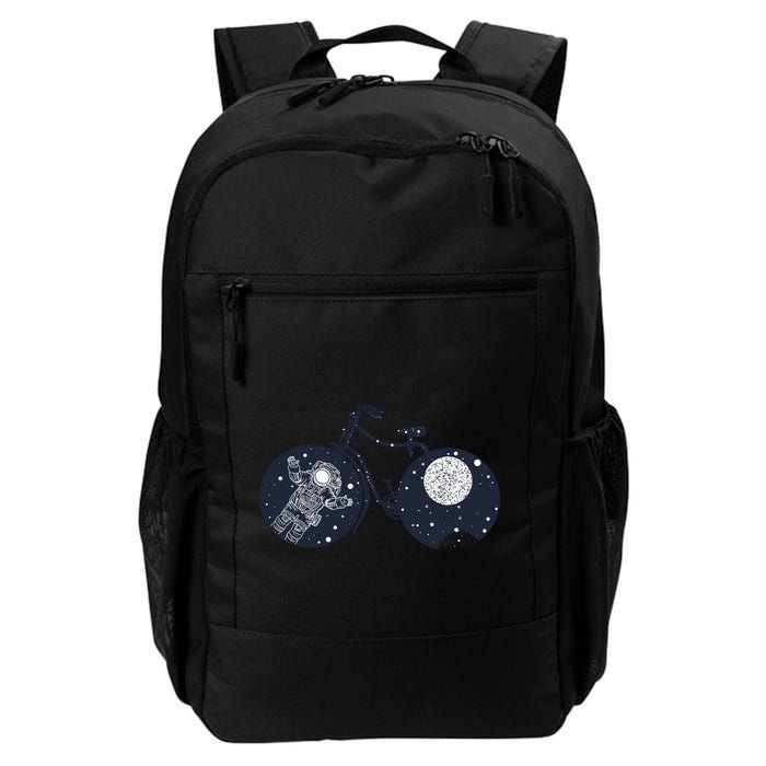 Retro Astronaut Space Bicycle Backpack