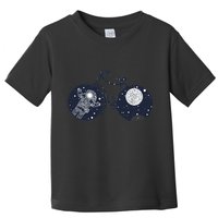 Retro Astronaut Space Bicycle Toddler T-Shirt