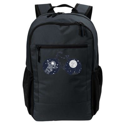 Retro Astronaut Space Bicycle Daily Commute Backpack