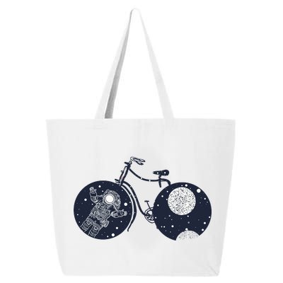 Retro Astronaut Space Bicycle 25L Jumbo Tote