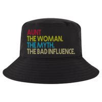 Retro Aunt The Woman Myth Bad Influence Cool Comfort Performance Bucket Hat