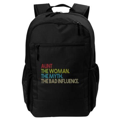 Retro Aunt The Woman Myth Bad Influence Daily Commute Backpack