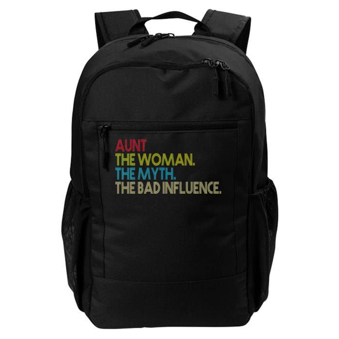 Retro Aunt The Woman Myth Bad Influence Daily Commute Backpack