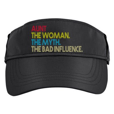 Retro Aunt The Woman Myth Bad Influence Adult Drive Performance Visor