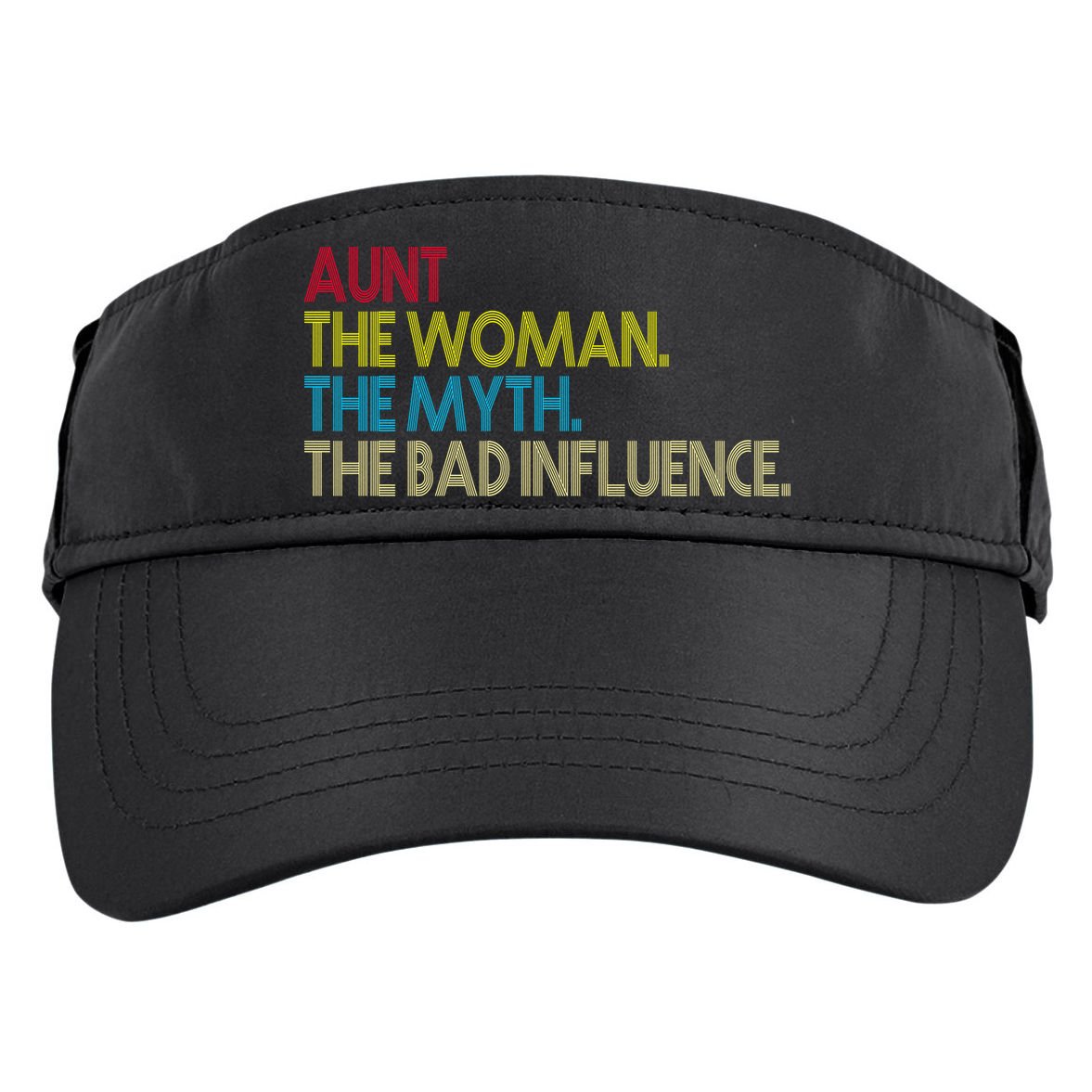 Retro Aunt The Woman Myth Bad Influence Adult Drive Performance Visor