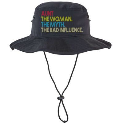 Retro Aunt The Woman Myth Bad Influence Bucket Hat