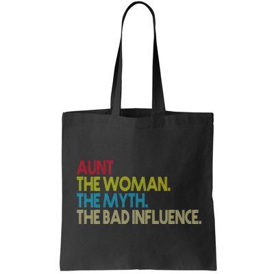 Retro Aunt The Woman Myth Bad Influence Bag
