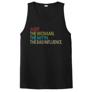 Retro Aunt The Woman Myth Bad Influence PosiCharge Competitor Tank