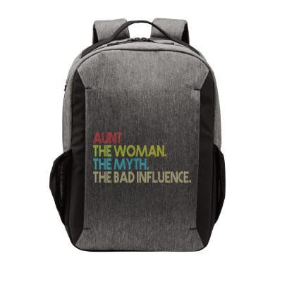 Retro Aunt The Woman Myth Bad Influence Vector Backpack