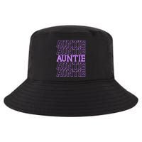 Retro Auntie Pattern   Cool Comfort Performance Bucket Hat