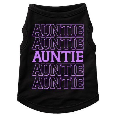 Retro Auntie Pattern   Doggie Tank