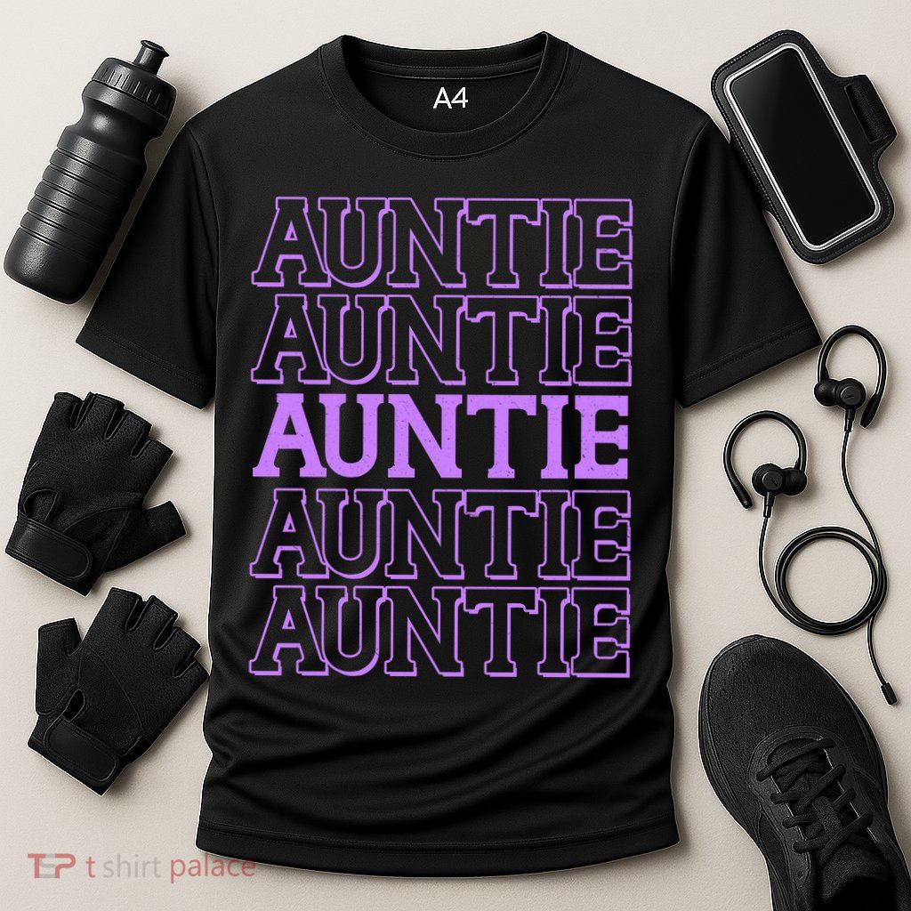 Retro Auntie Pattern   Performance Shirt