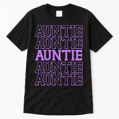 Retro Auntie Pattern   Tall T-Shirt