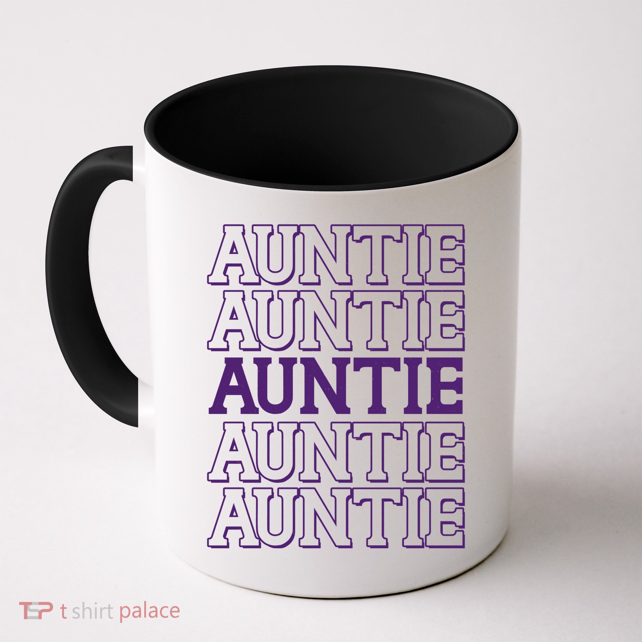 Retro Auntie Pattern   Mug