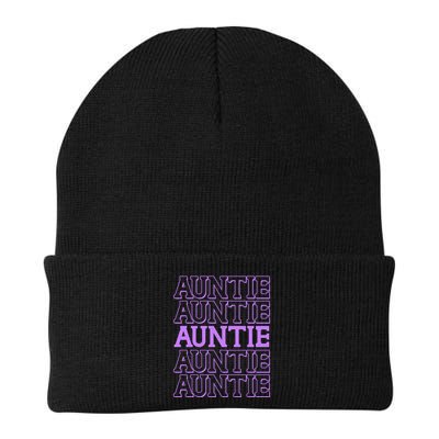 Retro Auntie Pattern   Beanie