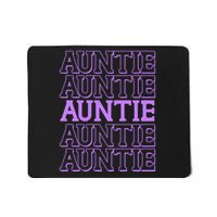 Retro Auntie Pattern   Mousepad