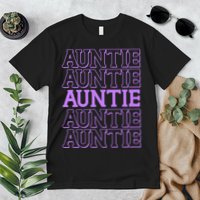 Retro Auntie Pattern   Premium T-Shirt
