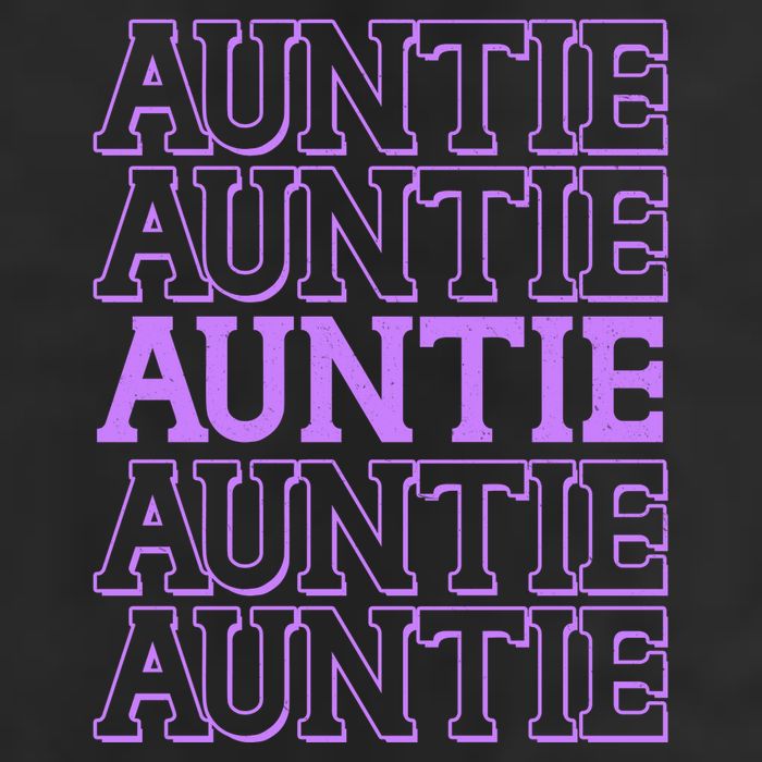Retro Auntie Pattern   25L Jumbo Tote