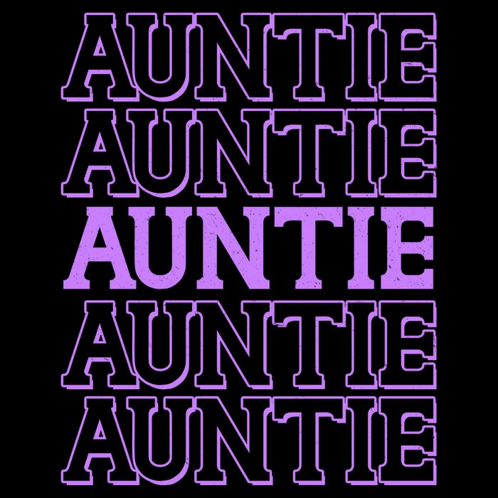 Retro Auntie Pattern   Toddler T-Shirt