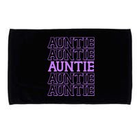Retro Auntie Pattern   Microfiber Hand Towel