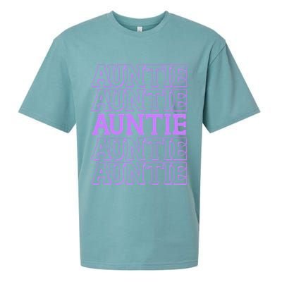 Retro Auntie Pattern   Sueded Cloud Jersey T-Shirt