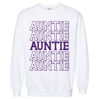 Retro Auntie Pattern   Garment-Dyed Sweatshirt