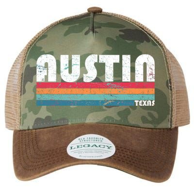 Retro Austin Texas Legacy Tie Dye Trucker Hat