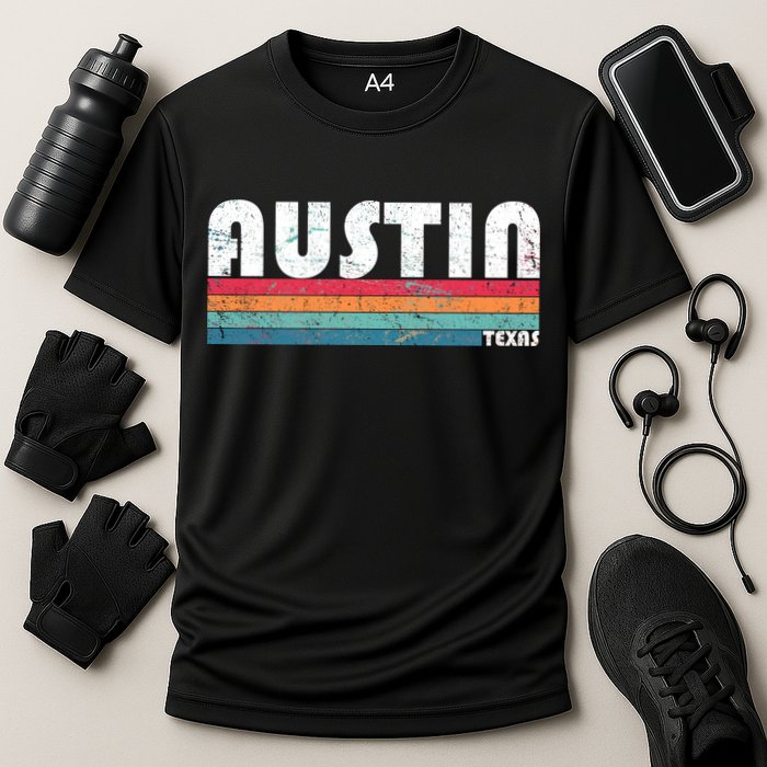 Retro Austin Texas Performance Shirt