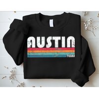 Retro Austin Texas Sweatshirt