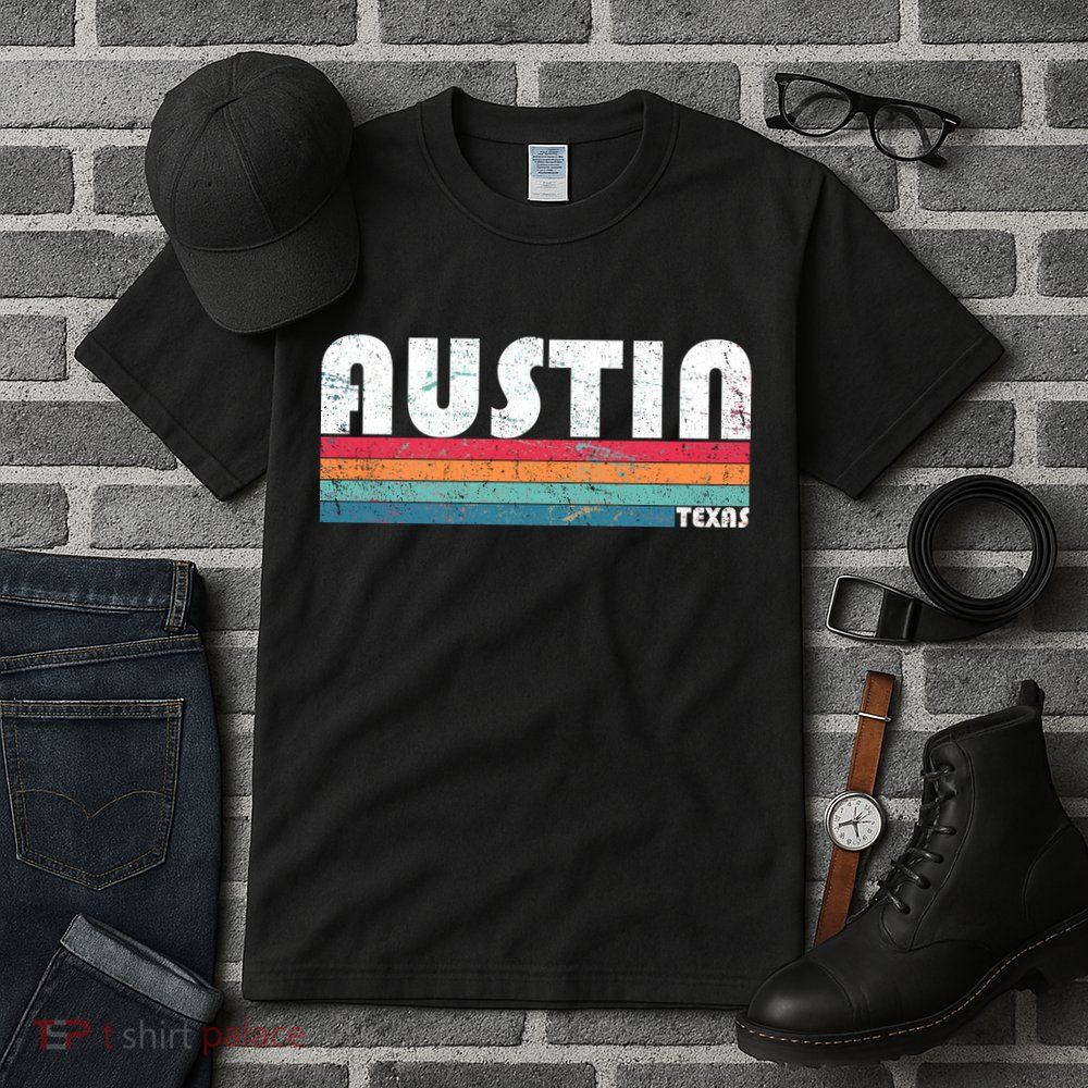 Retro Austin Texas Tall T-Shirt
