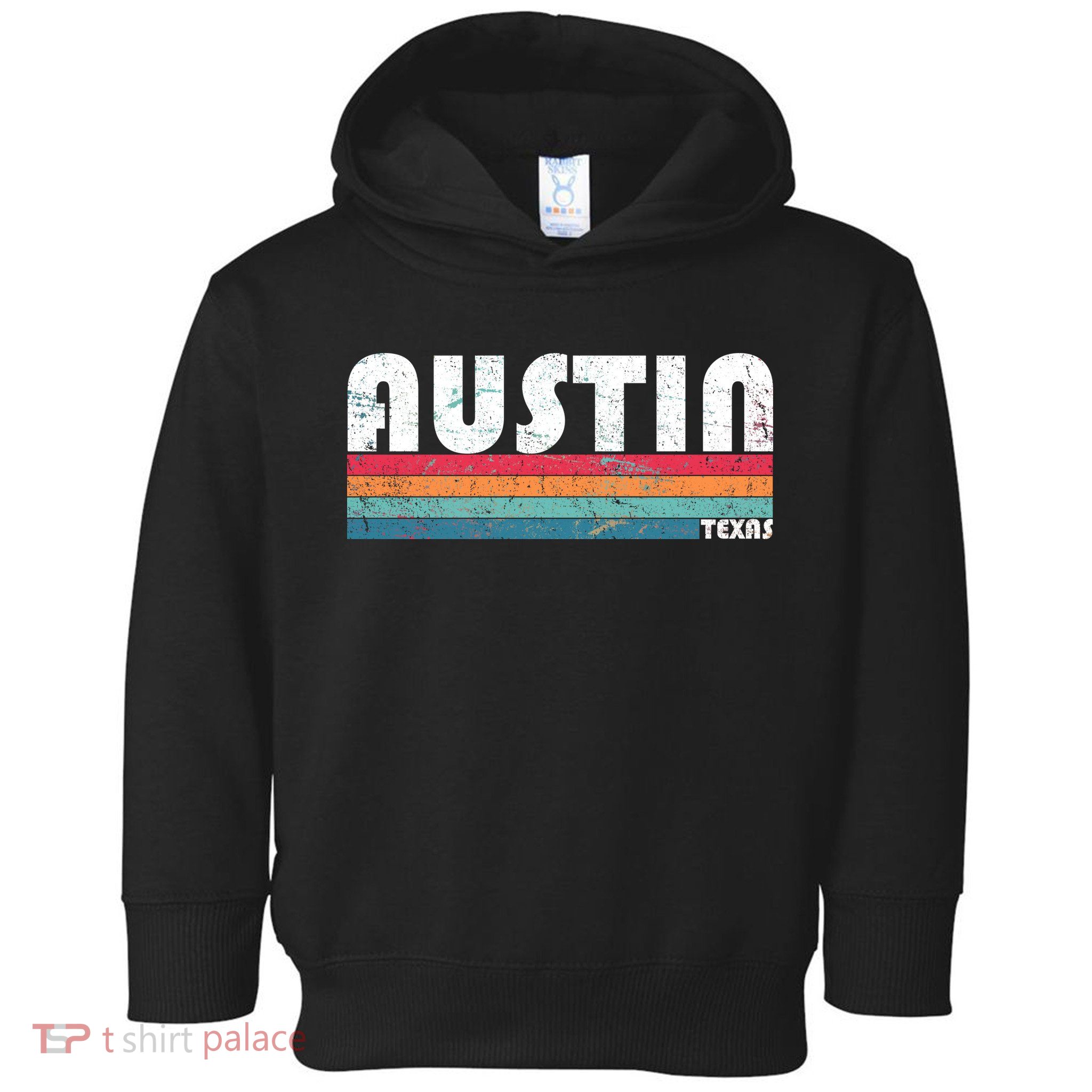 Retro Austin Texas Toddler Hoodie