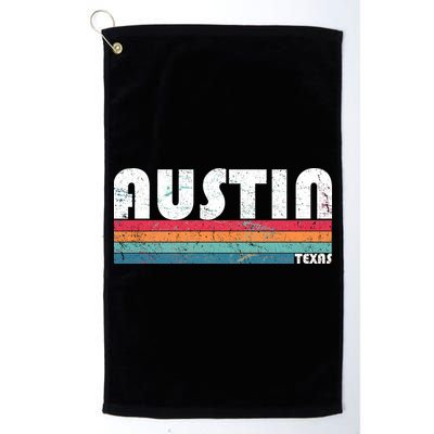 Retro Austin Texas Golf Towel