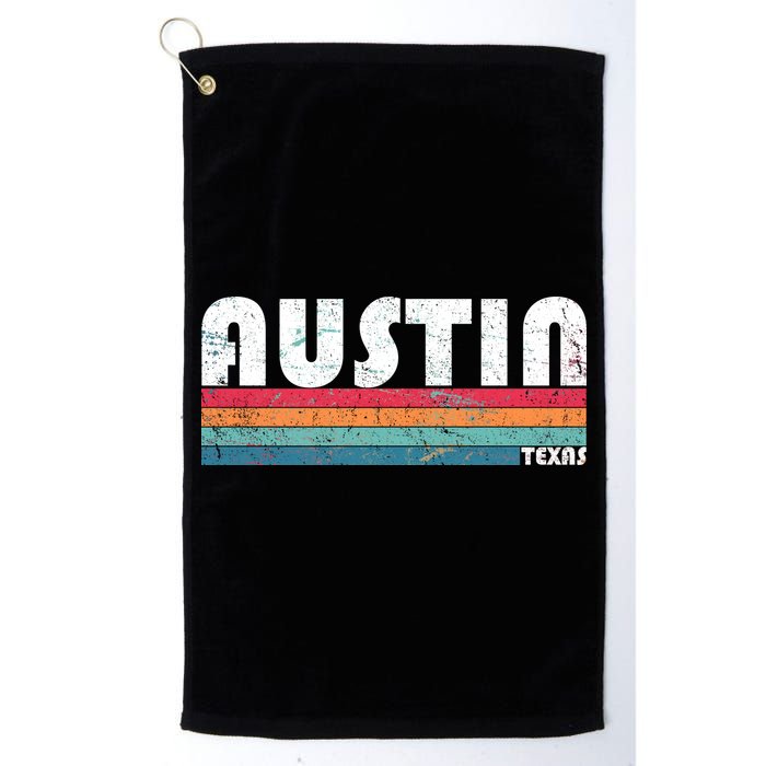 Retro Austin Texas Golf Towel